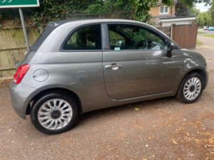 2020 Fiat 500c 1.0 1.0 70hp Mild Hybrid Lounge Convertible in Grey — image 5