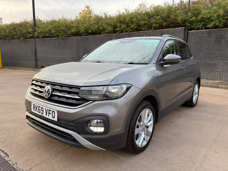 2019 Volkswagen T-Cross 1.0 Tsi Se SUV 5dr Petrol Manual Euro 6 (s/s) (95 Ps) in Grey — image 1