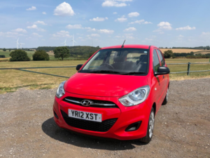 2012 Hyundai I10 1.2 Classic Euro 5 5dr in Red — image 2