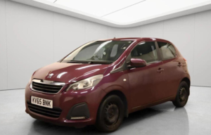 2016 Peugeot 108 1.0 Active 2 Tronic Euro 6 5dr in Purple — image 3