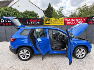 2018 Skoda Karoq 1.5 Tsi Se Technology Euro 6 (s/s) 5dr in Blue — image 6