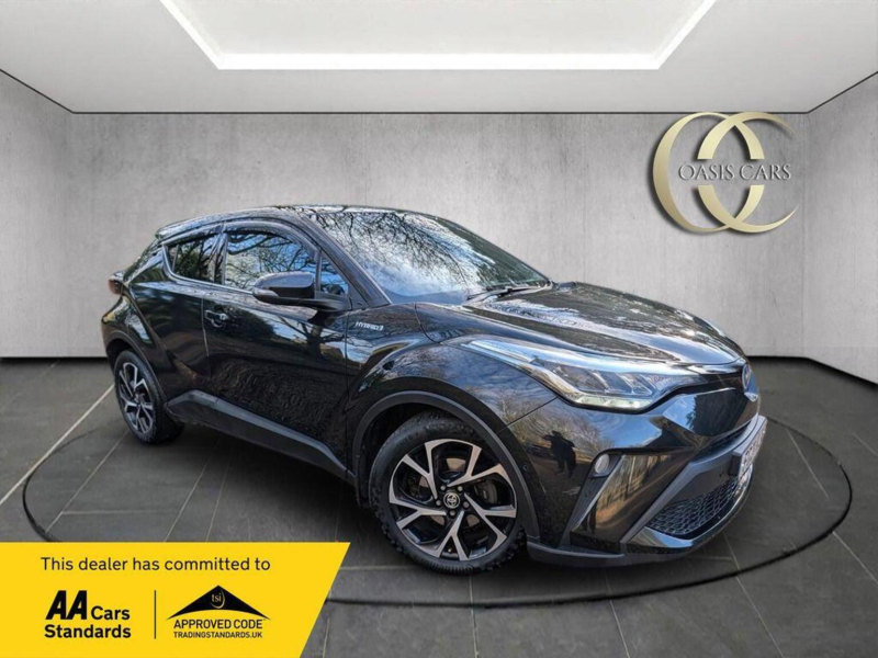 2021 Toyota C-Hr 1.8 Vvt-H Design CVT Euro 6 (s/s) 5dr in Black — image 1