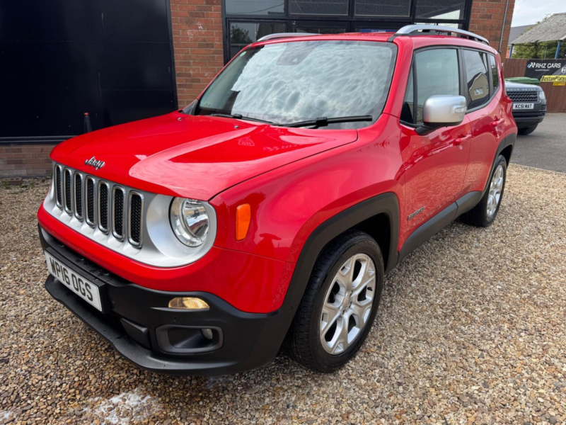 2016 Jeep Renegade 1.6 Multijetii Limited Euro 6 (s/s) 5dr in Red — image 1