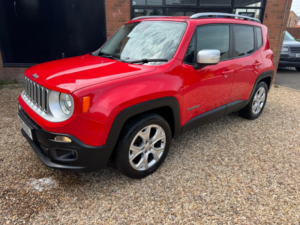 2016 Jeep Renegade 1.6 Multijetii Limited Euro 6 (s/s) 5dr in Red — image 2