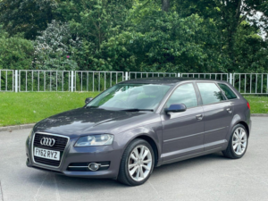 2012 Audi A3 1.6 Tdi Sport Sportback Euro 5 (s/s) 5dr in Grey — image 3