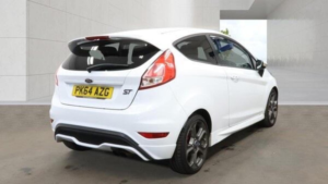 2014 Ford Fiesta 1.6t Ecoboost St-3 Euro 5 (s/s) 3dr in White — image 3