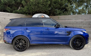 2015 Land Rover Range Rover Sport 5.0 V8 Svr in Blue — image 3