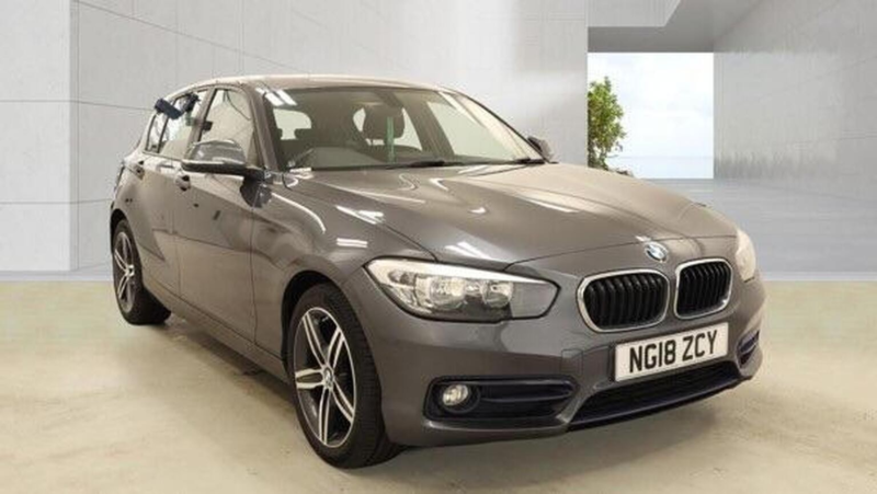 2018 BMW 1 Series 1.5 118i Sport Euro 6 (s/s) 5dr in Grey — image 1
