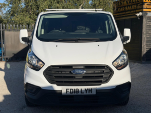 2018 Ford Transit Custom 2.0 300 Ecoblue L1 H1 Euro 6 5dr in White — image 2