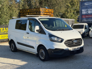 2018 Ford Transit Custom 2.0 300 Ecoblue L1 H1 Euro 6 5dr in White — image 5