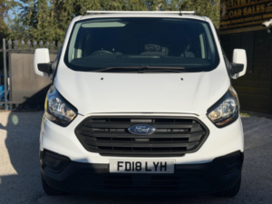 2018 Ford Transit Custom 2.0 300 Ecoblue L1 H1 Euro 6 5dr in White — image 6