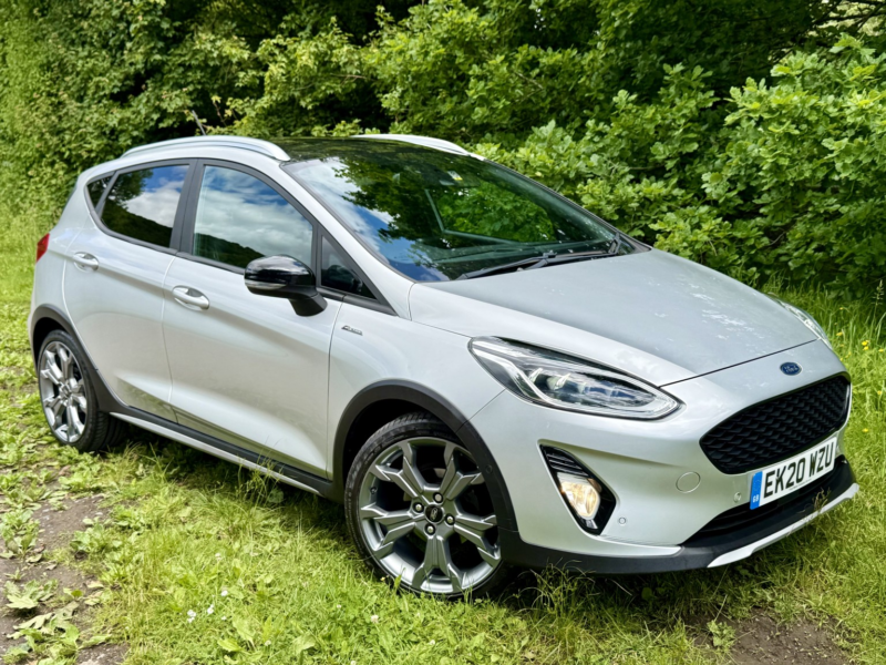 2020 Ford Fiesta 1.0 *active X Edition*auto-1own-Ffsh-Cam-Led’s-2kys-Nav**stunning Example** in Silver — image 1