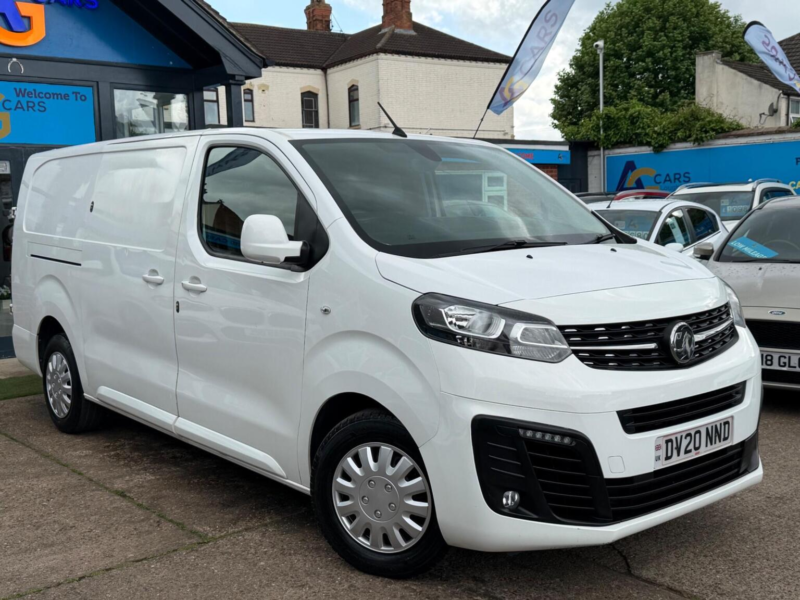 2020 Vauxhall Vivaro 1.5 Turbo D 2900 Sportive L2 H1 Euro 6 (s/s) 5dr in White — image 1