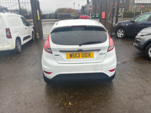2013 Ford Fiesta 1.0t Ecoboost Titanium Hatchback 5dr Petrol Manual Euro 5 (s/s) (100 Ps) in White — image 4