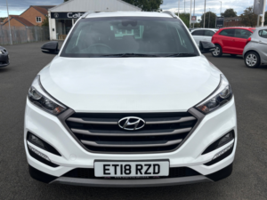 2018 Hyundai Tucson 1.6 T-Gdi Go! Se SUV 5dr Petrol Manual Euro 6 (177 Ps) in White — image 3