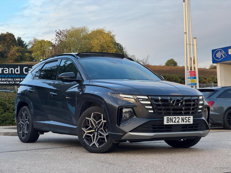2022 Hyundai Tucson 1.6 H T-Gdi N Line S Auto Euro 6 (s/s) 5dr in Grey — image 1