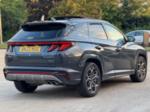 2022 Hyundai Tucson 1.6 H T-Gdi N Line S Auto Euro 6 (s/s) 5dr in Grey — image 5