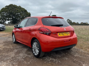 2018 Peugeot 208 1.2 Puretech Allure in Orange — image 3