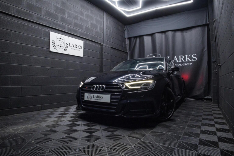 2018 Audi S3 2.0 Tfsi Black Edition Sportback S Tronic Quattro Euro 6 (s/s) 5dr in Black — image 1