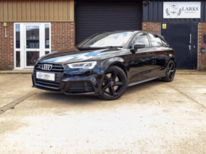 2018 Audi S3 2.0 Tfsi Black Edition Sportback S Tronic Quattro Euro 6 (s/s) 5dr in Black — image 2