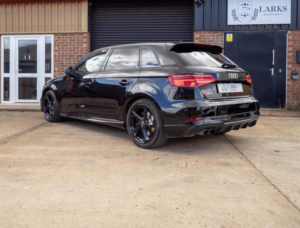 2018 Audi S3 2.0 Tfsi Black Edition Sportback S Tronic Quattro Euro 6 (s/s) 5dr in Black — image 3