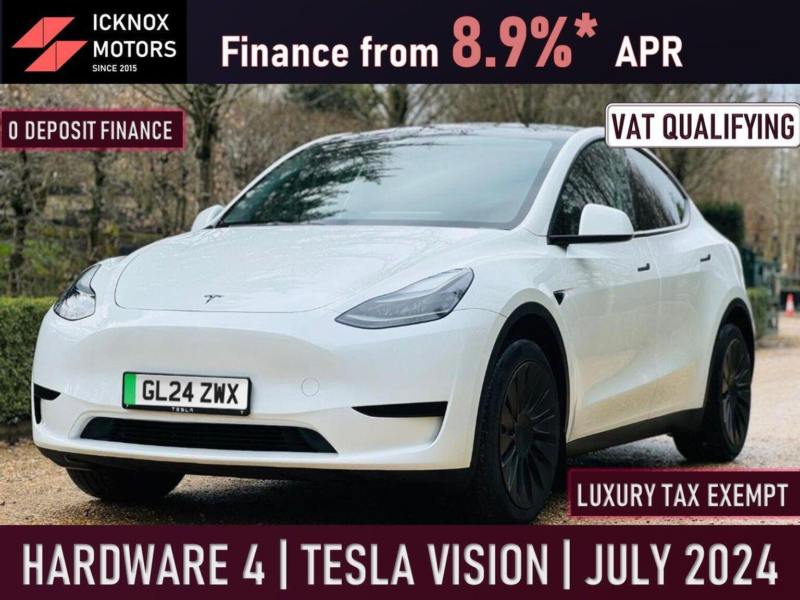 2024 Tesla Model Y Auto Rwd 5dr in White — image 1