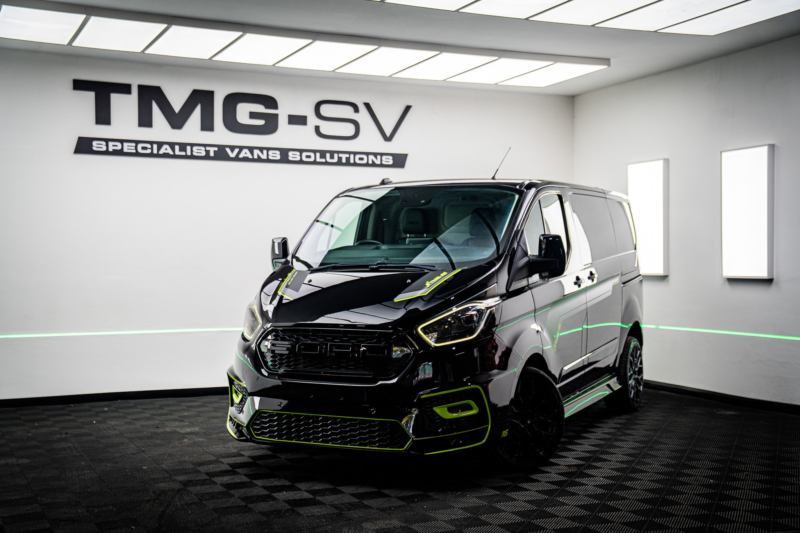 2021 Ford Transit Custom 2.0 280 Transit Custom Rs Tmg Rs Limited Panel Van 5dr Diesel Manual L1 H1 Euro 6 (s/s) (130 Ps) in Black — image 1