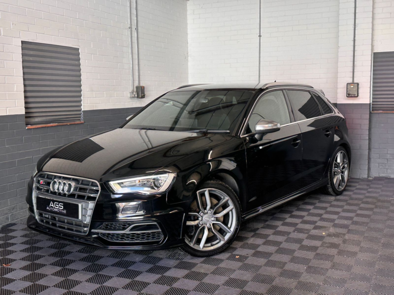 2014 Audi S3 2.0 Tfsi Sportback 5dr Petrol S Tronic Quattro Euro 6 (s/s) (300 Ps) in Black — image 1