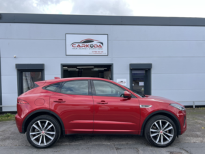 2019 Jaguar E-Pace 2.0 D180 R-Dynamic Hse in Red — image 4