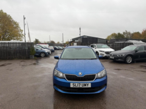 2017 Skoda Fabia 1.2 Tsi Se Euro 6 (s/s) 5dr in Blue — image 2