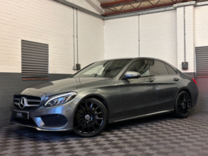 2017 Mercedes-Benz C Class 2.1 C250d Amg Line (premium) Saloon 4dr Diesel G-Tronic+ Euro 6 (s/s) (204 Ps) in Grey — image 4