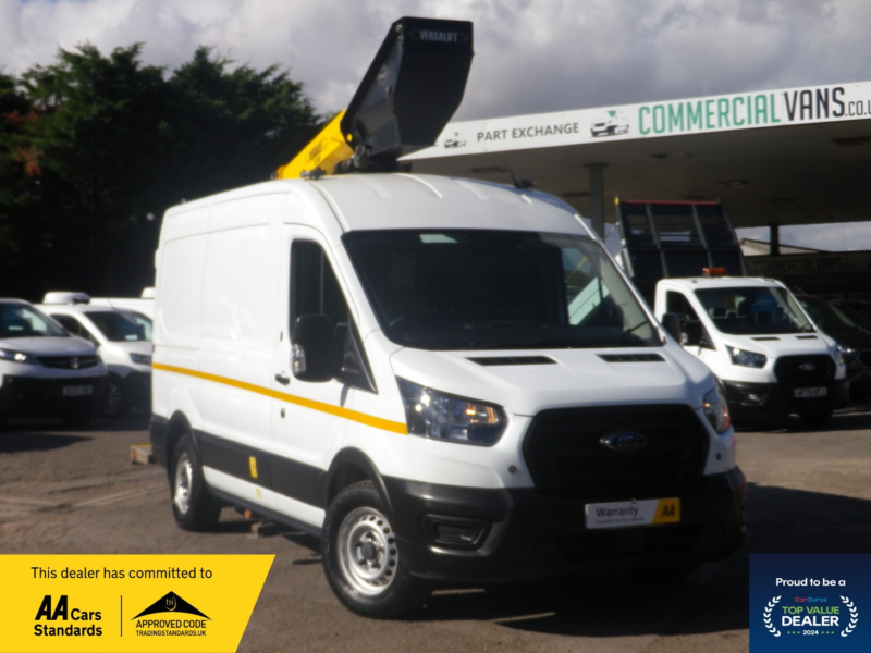 2020 Ford Transit 2.0 350 Ecoblue Leader Versalift Cherry Picker in White — image 1