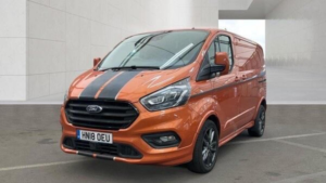 2018 Ford Transit Custom 2.0 290 Ecoblue Sport L1 H1 Euro 6 5dr in Orange — image 2