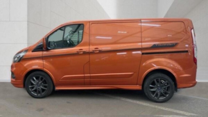 2018 Ford Transit Custom 2.0 290 Ecoblue Sport L1 H1 Euro 6 5dr in Orange — image 3