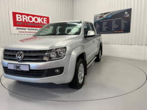 2012 Volkswagen Amarok 2.0 Bitdi Trendline 4motion Selectable Euro 5 4dr in Silver — image 4