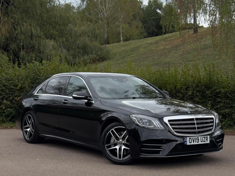 2019 Mercedes-Benz S Class 3.0 S450l Eq Boost Mhev Amg Line G-Tronic+ Euro 6 (s/s) 4dr in Black — image 1