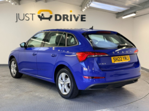 2022 Skoda Scala 1.5 Tsi Se Hatchback 5dr Petrol Manual Euro 6 (s/s) (150 Ps) in Blue — image 4