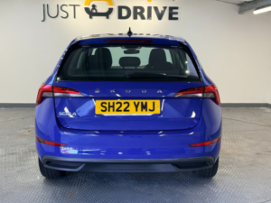 2022 Skoda Scala 1.5 Tsi Se Hatchback 5dr Petrol Manual Euro 6 (s/s) (150 Ps) in Blue — image 5