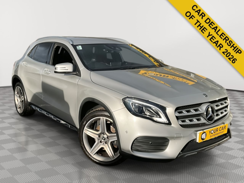 2018 Mercedes-Benz Gla 2.1 Gla220d Amg Line (premium) SUV 5dr Diesel 7g-Dct 4matic Euro 6 (s/s) (177 Ps) in Silver — image 1