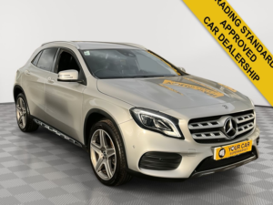 2018 Mercedes-Benz Gla 2.1 Gla220d Amg Line (premium) SUV 5dr Diesel 7g-Dct 4matic Euro 6 (s/s) (177 Ps) in Silver — image 2