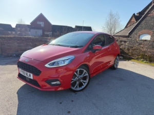 2018 Ford Fiesta 1.0t Ecoboost St-Line Euro 6 (s/s) 3dr in Red — image 2