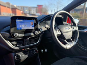 2018 Ford Fiesta 1.0t Ecoboost St-Line Euro 6 (s/s) 3dr in Red — image 3