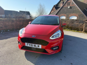 2018 Ford Fiesta 1.0t Ecoboost St-Line Euro 6 (s/s) 3dr in Red — image 5