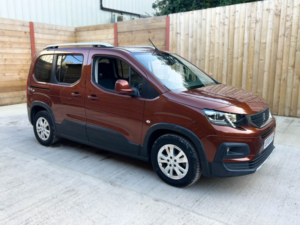 2019 Peugeot Rifter 3 SEAT Wheelchair Accessible Disabled Access Vehicle Wav in Bronze — image 3