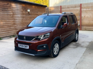 2019 Peugeot Rifter 3 SEAT Wheelchair Accessible Disabled Access Vehicle Wav in Bronze — image 6