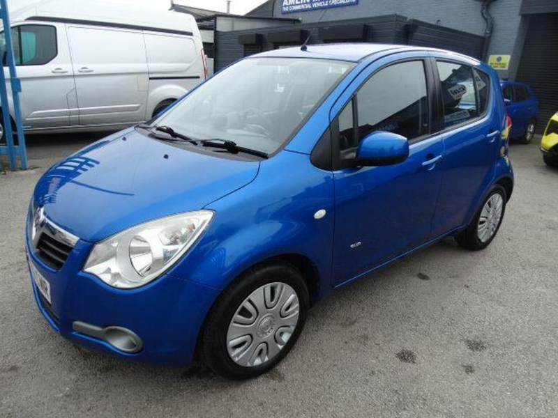 2010 Vauxhall Agila 1.2 16v Club Euro 5 5dr (ac) in Blue — image 1