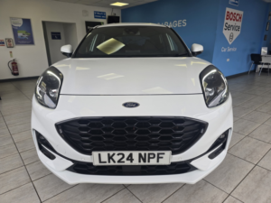 2024 Ford Puma St-Line X, 1.0l Ecoboost, Mhev in White — image 2