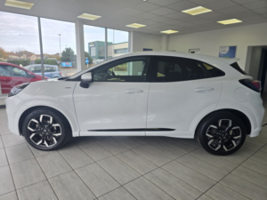 2024 Ford Puma St-Line X, 1.0l Ecoboost, Mhev in White — image 4