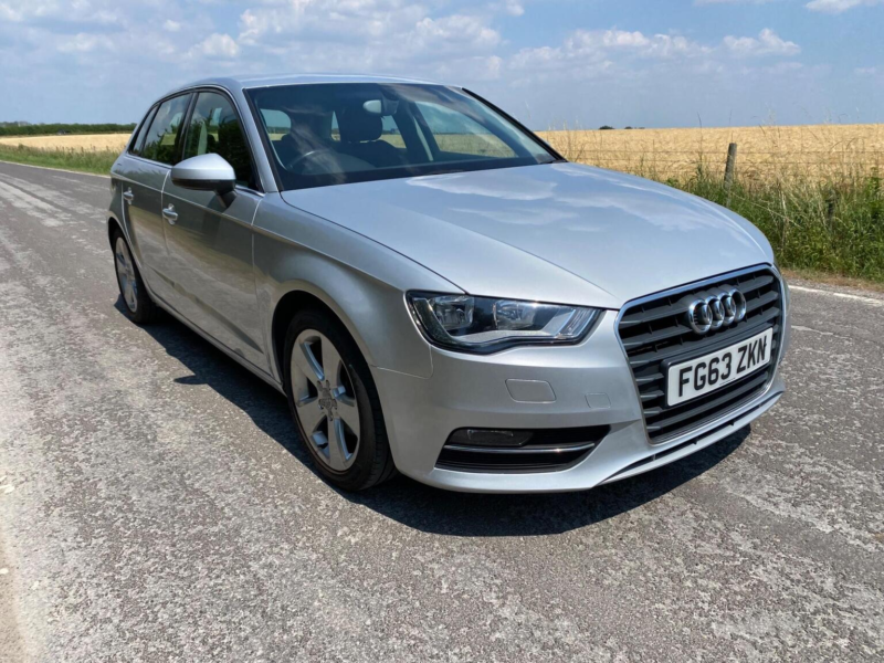 2013 Audi A3 1.4 Tfsi Sport Sportback S Tronic Euro 5 (s/s) 5dr in Silver — image 1
