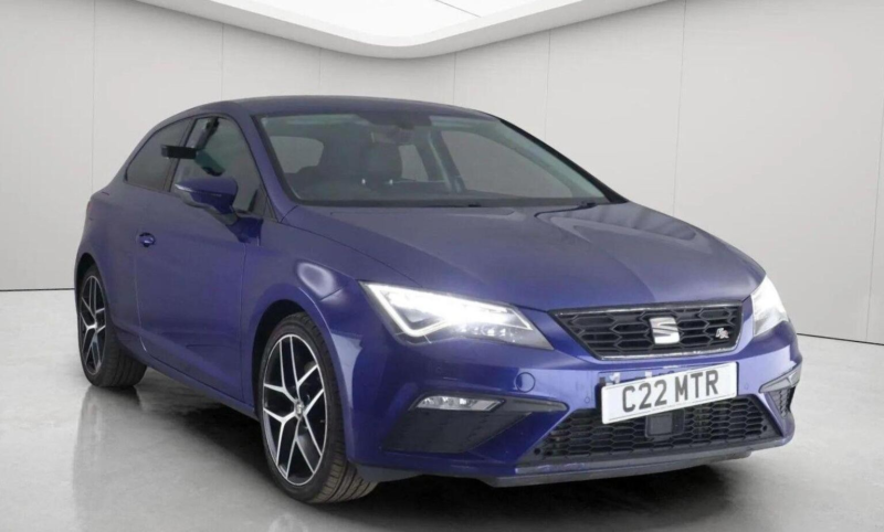 2017 SEAT Leon 1.8 Tsi Fr Technology Sport Coupe DSG Euro 6 (s/s) 3dr in Blue — image 1